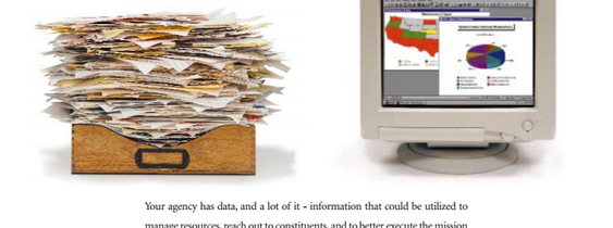 MicroStrategy Messy vs. Neat Display Ad