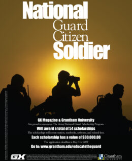 National Guard Scholarship Ad 1