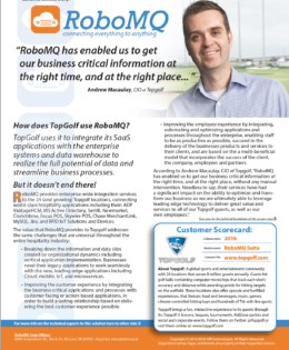 RoboMQ Customer Success Slick Sheet